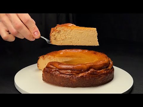 Basque cheesecake with condensed milk conquers the world of desserts!