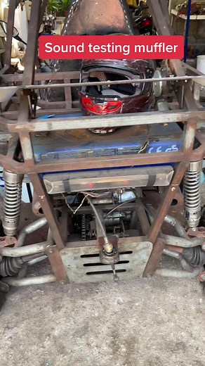 Sound Testing a Homemade Muffler for Performance