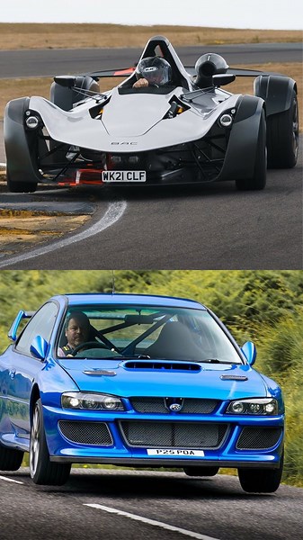 BAC Mono R v/s Prodrive p25