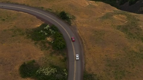Frozen giants breaking apart on a serene blue surface