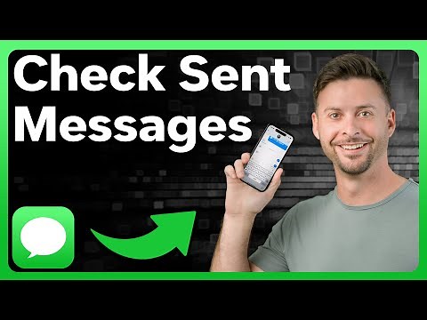 How To Check Sent Messages On iPhone