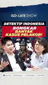 Detektif ini bisa bongkar kasus pelakor di Indonesia! #isolateshow