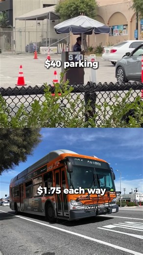 Why stress over parking and prices when you can Go Metro $1.75 each way? 🙂‍↕️