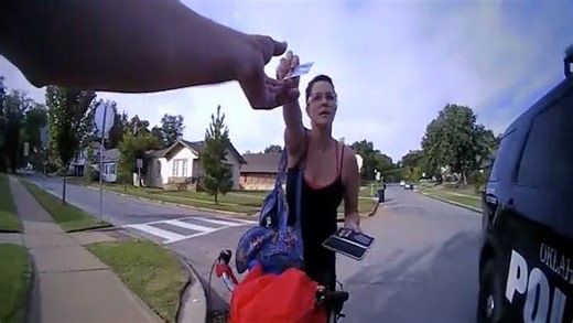 Little discipline for OKC officer who said cyclist wielded license as weapon