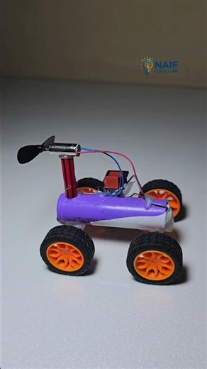 ​How to Make a DIY Toy Car at Home 🚗 #shorts #diy #dc #dcmotor