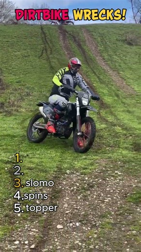 Dirt Bike WRECKS!