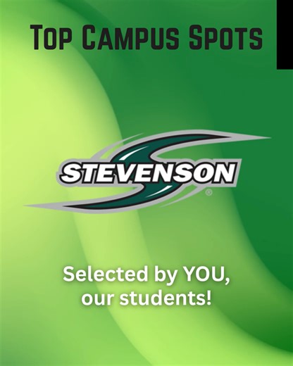 What's your top spot on the SU Campus? We asked students what theirs are. See if these match up with your favorite places to be a Mustang. | Stevenson University