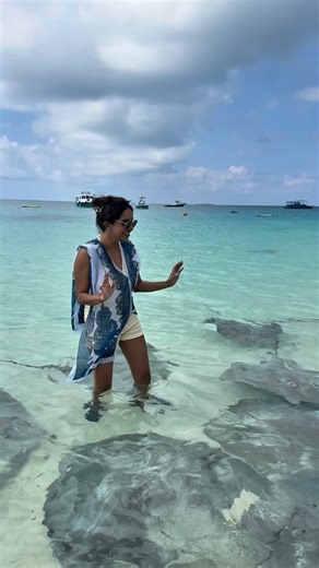 Laavanya Shwetha Bhan D • Content Creator • on Instagram: "Maldives 🌊🌥️🩵 #vacation #happy #smile #live #love"