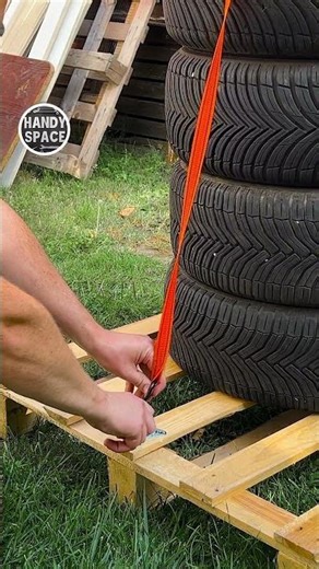 Trick to Stop Ratchet Strap Vibration While Driving! #tricks