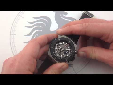 Hublot Big Bang Unico Titanium Ceramic Luxury Watch Review