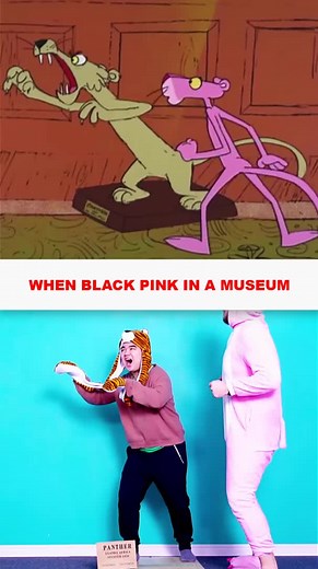 Museum need to be quite! #woavideo #woafunny #woaparody #frameorder #pinkpanther #tiktok #bestvideo