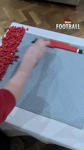This Lego Arsenal build is incredible 😍 (YouTube: AwayDayJoe) | Dream Team