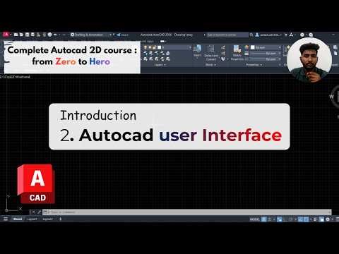 AutoCAD User Interface Explained | AutoCAD 2D for Civil Engineers