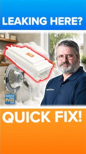 Maytag Washer Leaking Water? Check This First #appliancecare #hacks