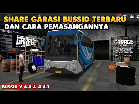 SHARE‼️BUSSID GARAGE CODE NAME V 4.4.1 AND HOW TO INSTALL IT || BUSSID TUTORIAL FOR BEGINNERS