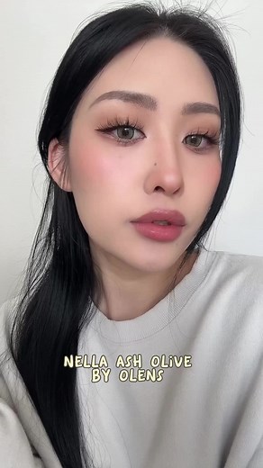 Enhance Your Look with Olens Nella Olive Colored Contacts