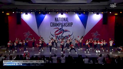 Brandeis Elite [2026 Large Varsity - Game Day Semis] 2026 NDA National Championship