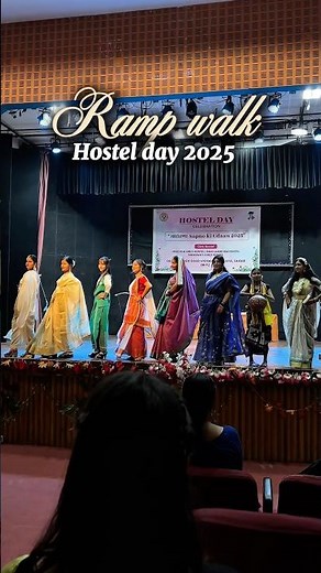 Hostel day series part 2/10 | ramp walk #rampwalk #shorts #hostel #dhsgsu #hostellife #relatable