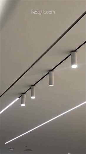 Binari magnetici: moduli plug-in, driver integrati, flussi regolabili e design minimale. La soluzione più versatile per chi vuole un’illuminazione davvero custom. Ti piacerebbe usarli nel tuo progetto? Li puoi trovare su restylit.com #restylitinteriors #interiordesignitalia #progettodinterni #consulenzadidesign #progettazioneonline #render3D #ristrutturazione #magnetictrack #tracklighting #interiordesigninspiration #homedesign | Restylit.com