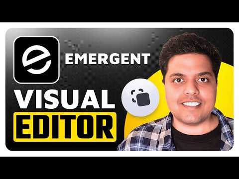 How To Use The Visual Editor in Emergent AI - Quick Guide