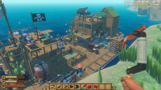 Steam多人漂流生存《Raft》最終章6/20改版，深入冰原 海底都市揭曉故事結局