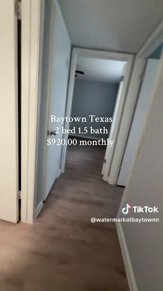 2 Bed, 1.5 Bath Apartment in Baytown, Texas
