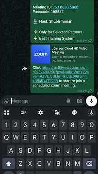 Zoom Meeting link kese banaye || How to create Zoom meeting link
