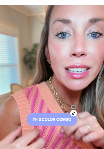 Stylish Summer Outfit Ideas with Color Block Tops