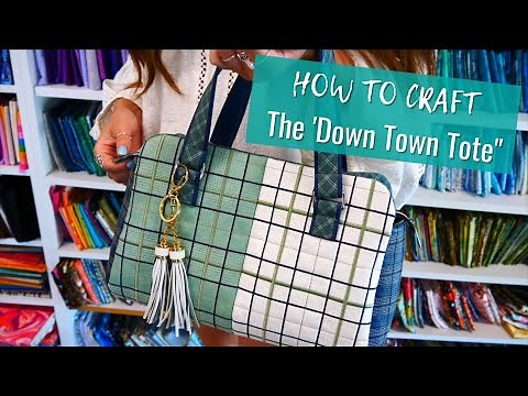 How To Craft a 'Down Town Tote' By Sweet Pea