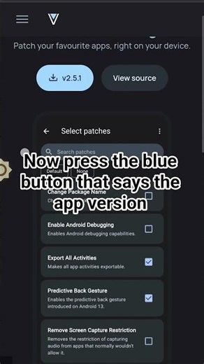 How to get Revanced Manager