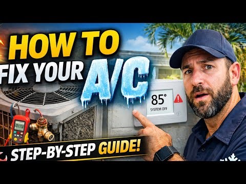 AC Not Working? Step-by-Step Fix (3 Minute Guide) ❄️🔧