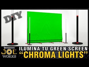 DIY: Building the "Chroma Lights" How to easily and correctly illuminate a Chroma Key | JOE Works