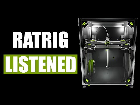 Brig's RatRig V-Core 4 Hybrid+CoreXY Review and IDEX Follow-up