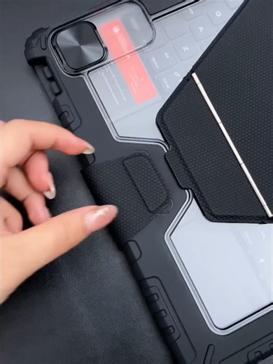 Magnetic mount, smooth typing — protective bumper and backlit keys make every session effortless. #Nillkin #MagneticKeyboard #BacklitKeys #BumperProtection #iPadEssentials #TechTok #WorkAnywhere