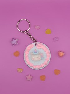 Pastel Unicorn Charm Decoden Keychain - Etsy