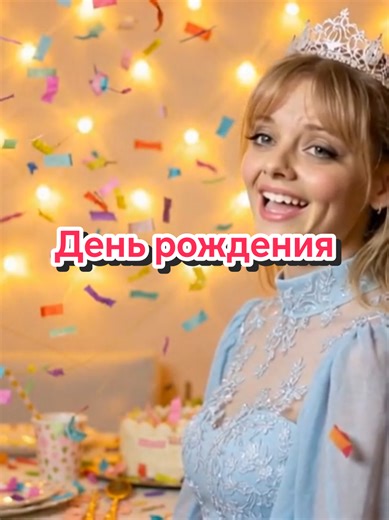 День рождения в кругу семьи.