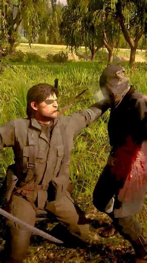 Venom Snake Being Badass #venomsnake #rdr2