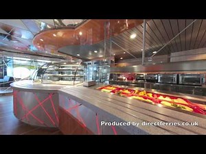 Onboard Stena Britannica ferry with Stena Line