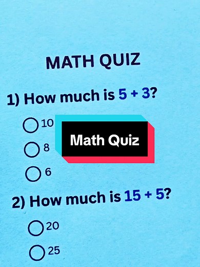 Math Quiz: Test Your Skills with Fun Questions!