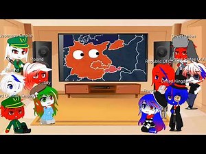 Countryhumans React To WW2 Oversimplified (Part 1)
