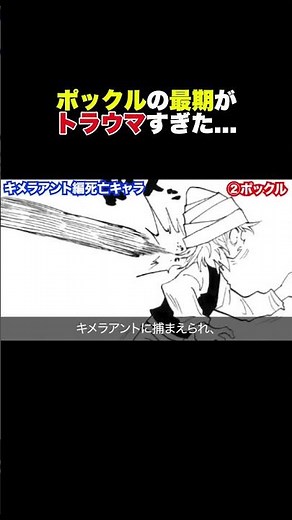 Pokkle's end was way too traumatic... #hunterxhunter #anime #trivia