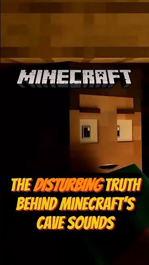 The DISTURBING Truth Behind Minecraft’s Cave Sounds 😱 #shorts #minecraft