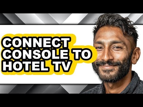 How to Connect Console to Hotel Tv (only Way)