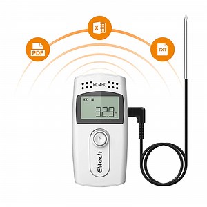 Elitech RC-4HC Sıcaklık ve Nem Veri Kaydedici, PDF