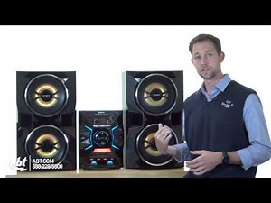 Sony LBTGPX77 1800 Watt Mini System With Bluetooth And...