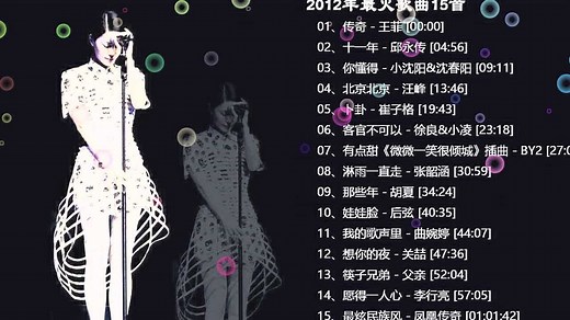 2012年最火歌曲15首 经典老歌精选 一人一首成名曲 320k高音质