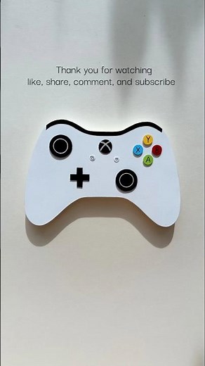DIY Xbox Controller 🎮 Wall Decor | Gaming Room Aesthetic #shorts