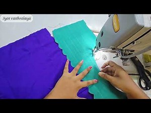 Designer Scallop Blouse Patterns | Must-Try Trend💥