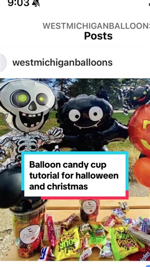 Balloon candy cups are perfect for party favors and fundraisers. Or choose to donate to seniors at Christmas! So many options and everyone loves these adorable and delicious candy cups. #candycups #balloons #balloondecor #balloontutorial #fundraiserideas #entrepreneur #smallbusiness #balloonartist #balloonbusiness #balloontraining #parentloss #randomcrying 😫