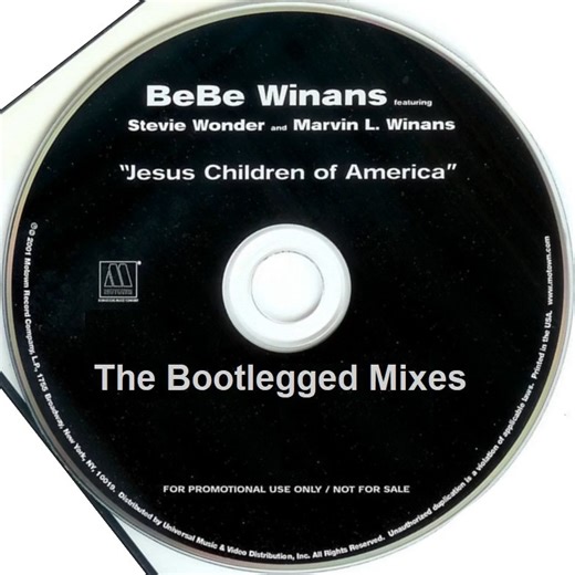King Of Unreleased House Music on Instagram: "In the early 2000's it was an explosion of diarrhea bootlegs, because most of them were 💩. R&B 12" singles or CDs that had an acapella, someone was gonna make a house remix, or they would time-stretch anything they could get their hands on. The original version of BeBe Stevie and Marvin "Jesus Children Of America" is really nice. The only worthwhile bootleg mixes are by Big Moses which has two remixes but there four (two not on the bootleg), one is